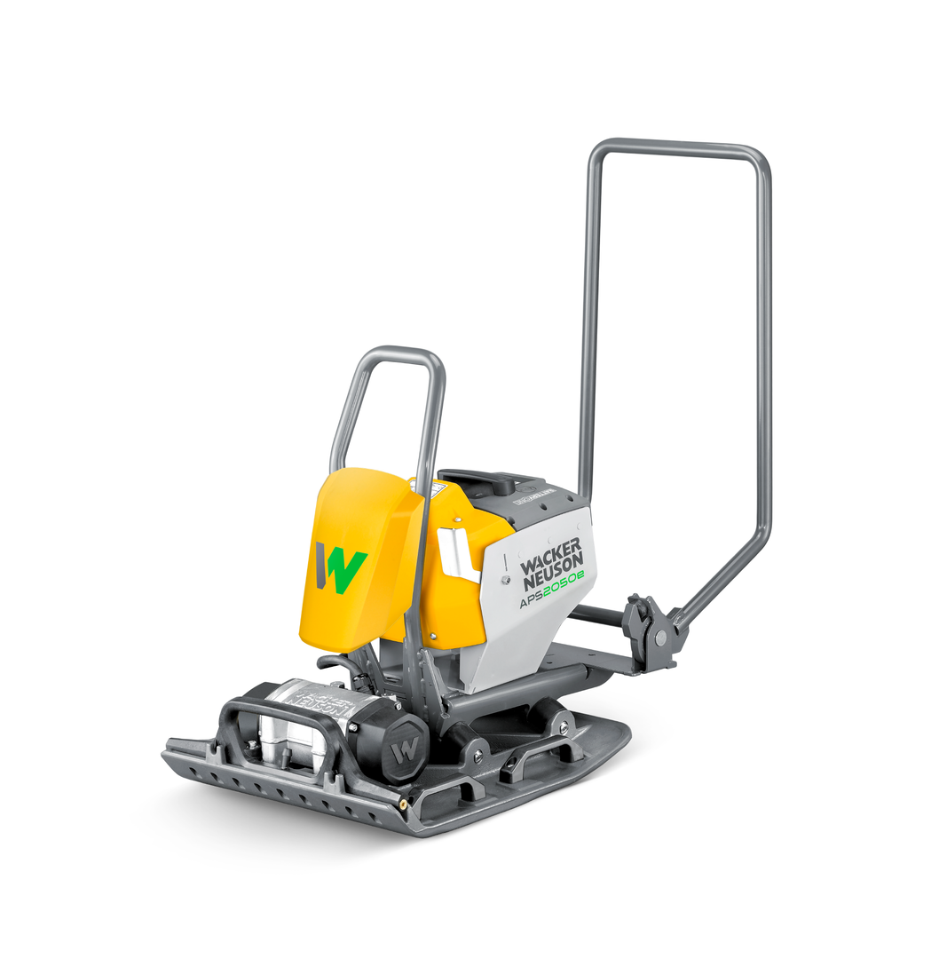 APS2050e.png WACKER NEUSON APS 2050e - Akku Rüttelplatte vorlaufend mit 87 kg – Bild 1