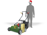 NEGRI Benzin-Vertikutierer mit festen Messern – Bild 9